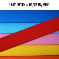 加厚專業攝影無紡背景布照相不反光直播間人像證件照純色背景牆紙