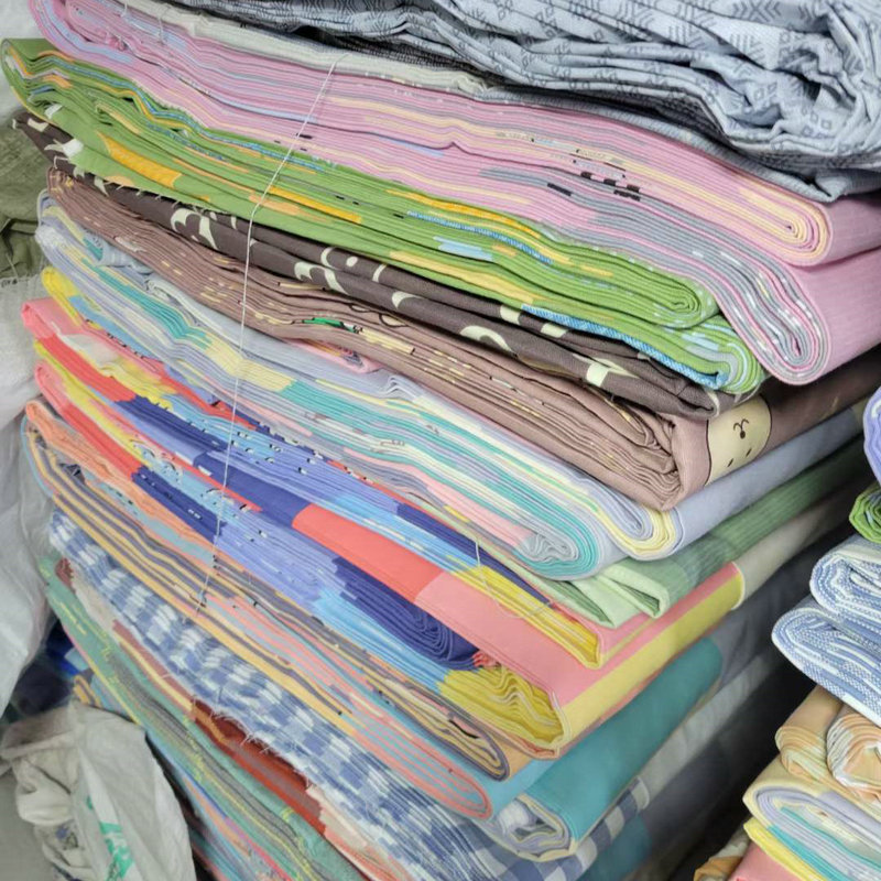 跑江湖批发三枚锻卡混包棉老粗布 400米一包 床单被套枕套
