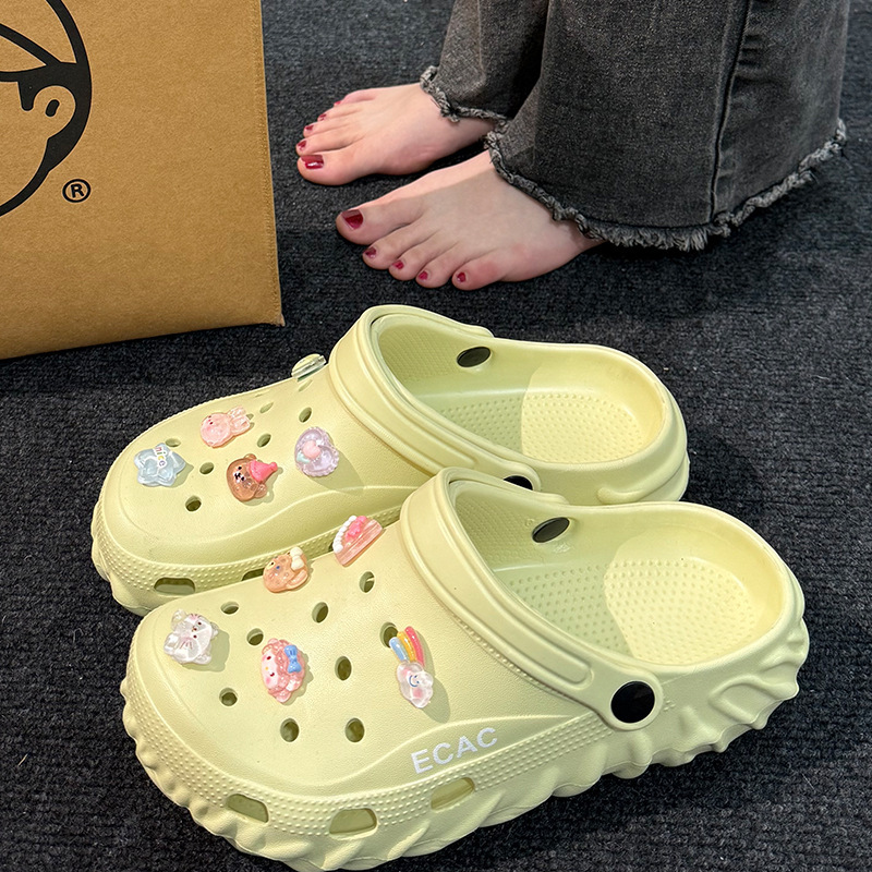 투명 수지 연두색