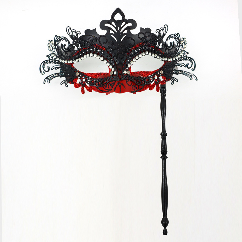 Hand-held phoenix tail-black and red