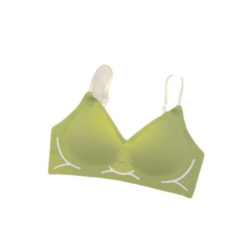 Original seamless bra for women with small breasts, push-up anti-sagging bra, thin fixed cup all-in-one sports bra