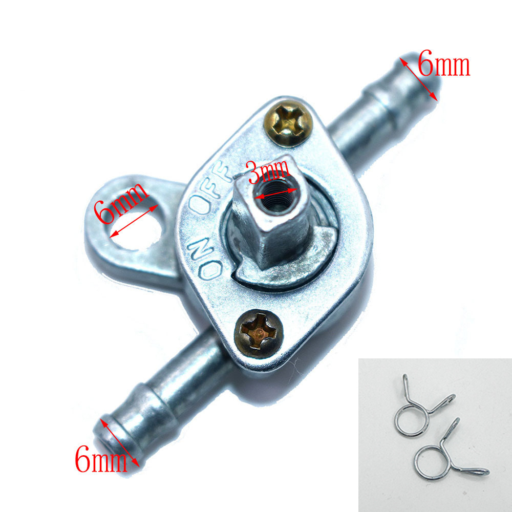 Accesorios de modificación de motocicleta interruptor scooter interruptor de aceite interruptor de tanque de combustible interruptor de circuito de aceite olla de aceite interruptor de Tanque de combustible auxiliar