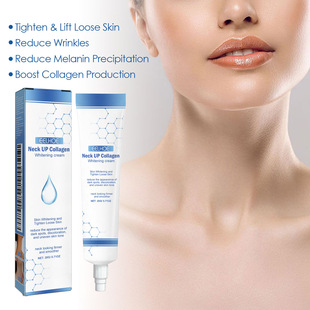 Eelhoe Collagen Cream for Neck Softening and Swan Neck Care Massage Cream for Face and Neck Collagen Cream