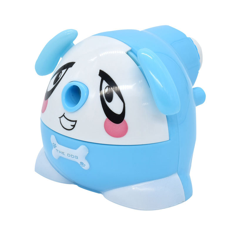 Feliz 709A Doudou Sacapuntas de manivela Sacapuntas de dibujos animados para niños Sacapuntas de aleación de acero núcleo de cuchillo Sacapuntas regalo