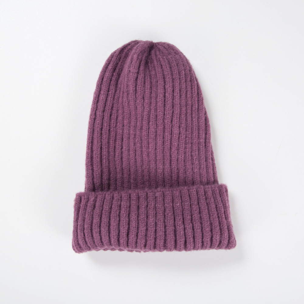 38g Weight Housewarming, Anniversary, Business, Wedding, Outdoor, Travel, Birthday, Festival, Sports, Shopping Occasion Solid Color Pattern Unisex Gender Korean Style Style Khaki, Grey, Beige, Pink, Purple, Red, Green, Blue, Wine Red, Camel, Yellow, Black Color One Size Size Korean Knitted Hat Autumn And Winter Warmth Fashion Striped Woolen Hat Solid Color Flanging Hedging Cold Hat 5