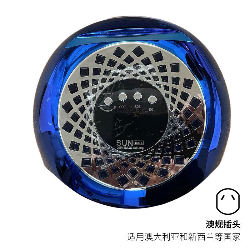 Nueva lámpara de manicuras 256W de alta potencia de manicuras luz de terapia de luz LCD colorido de visualización de luz condensada de manicuras de asado de luz Amazon
