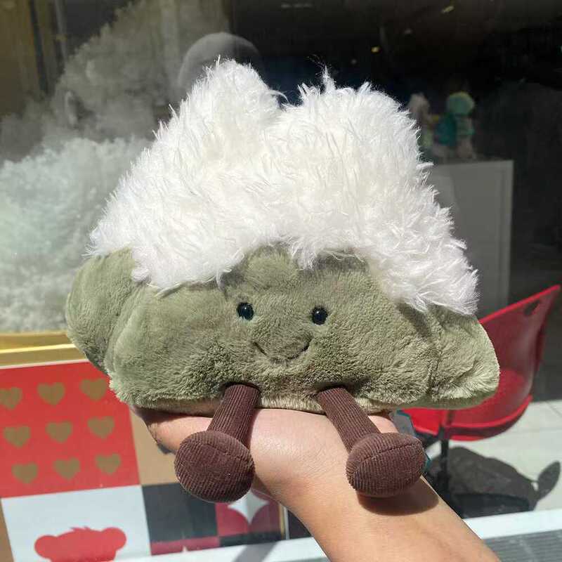 jc英国jellycat nip旗下jelly趣味雪山玩偶靠山毛绒抹茶冰山高山|undefined