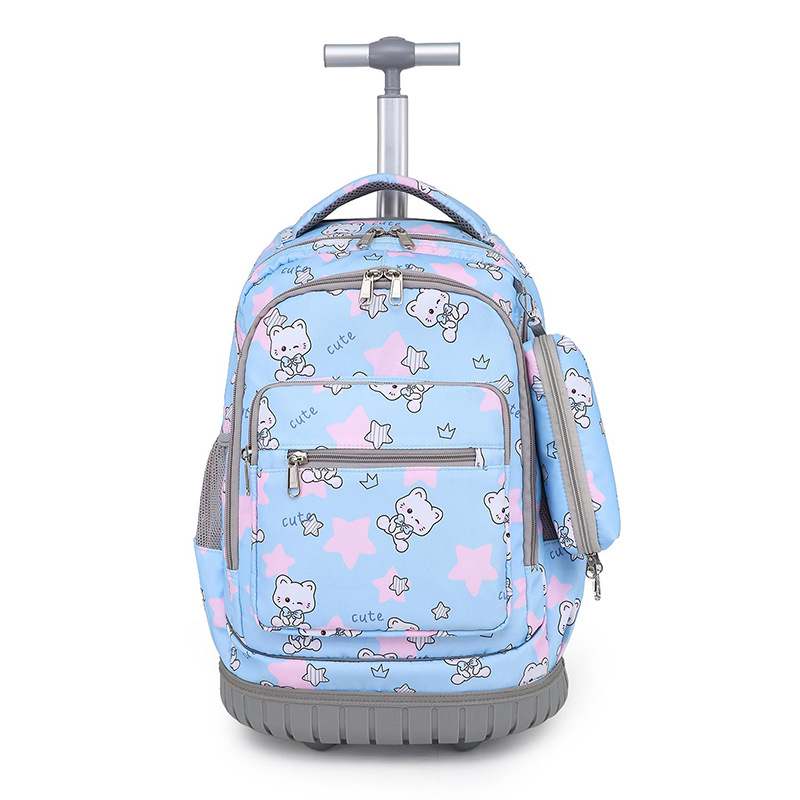 Ventas de fabricantes de estudiantes de primaria y secundaria 16 pulgadas actualización de seis ruedas mochila de viaje para niños 18 pulgadas