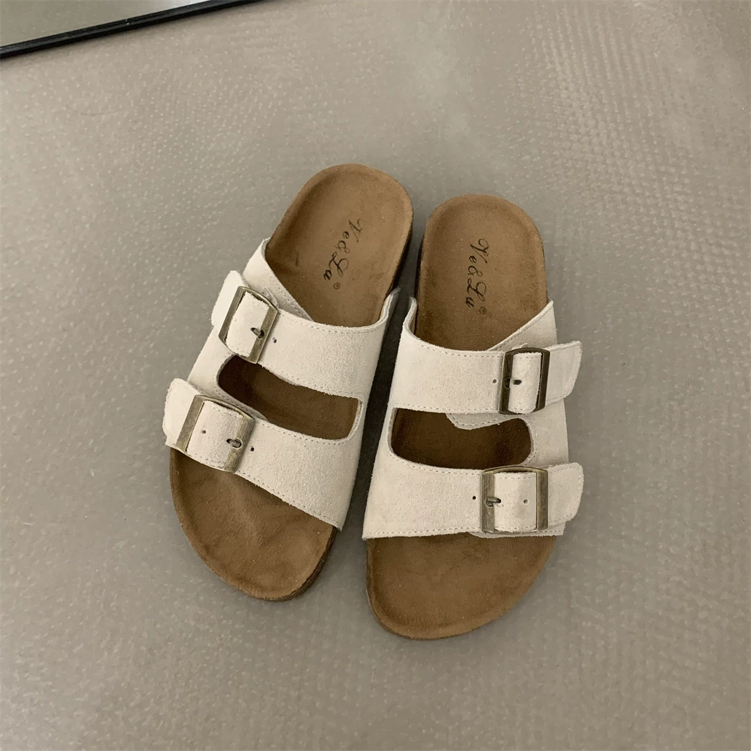 Платформенные сабо, обувь в стиле Birkenstock Boston, повседневные тапочки, подходящие для улицы, весенняя коллекция 2025, тренд сезона