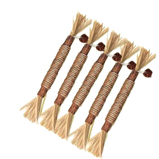 Factory wholesale Polygonum lignos grinding stick cat stick self-relief stuffy bite-resistant gall fruit raffia cat toys