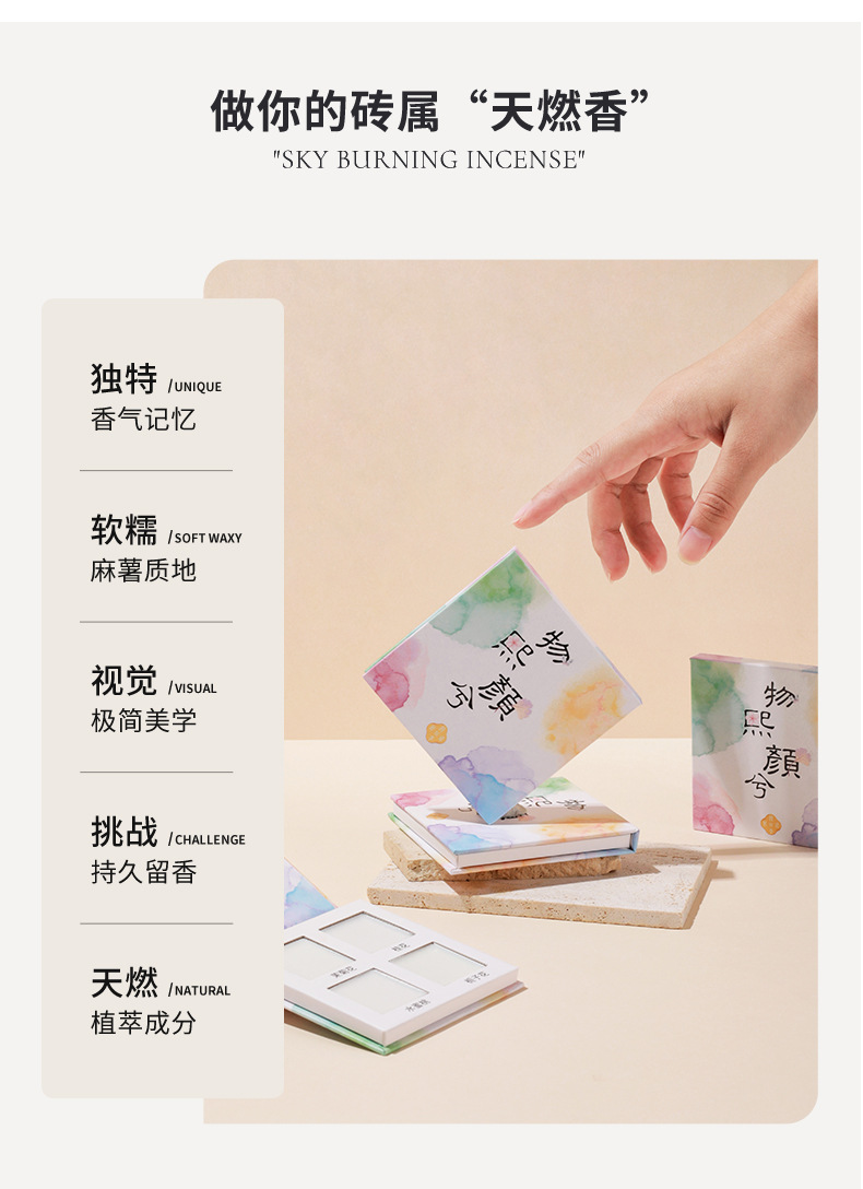 Douyin's best-selling solid perfume, portable for women, long-lasting fragrance for men, and wholesale of niche solid perfumes for students Item Picture