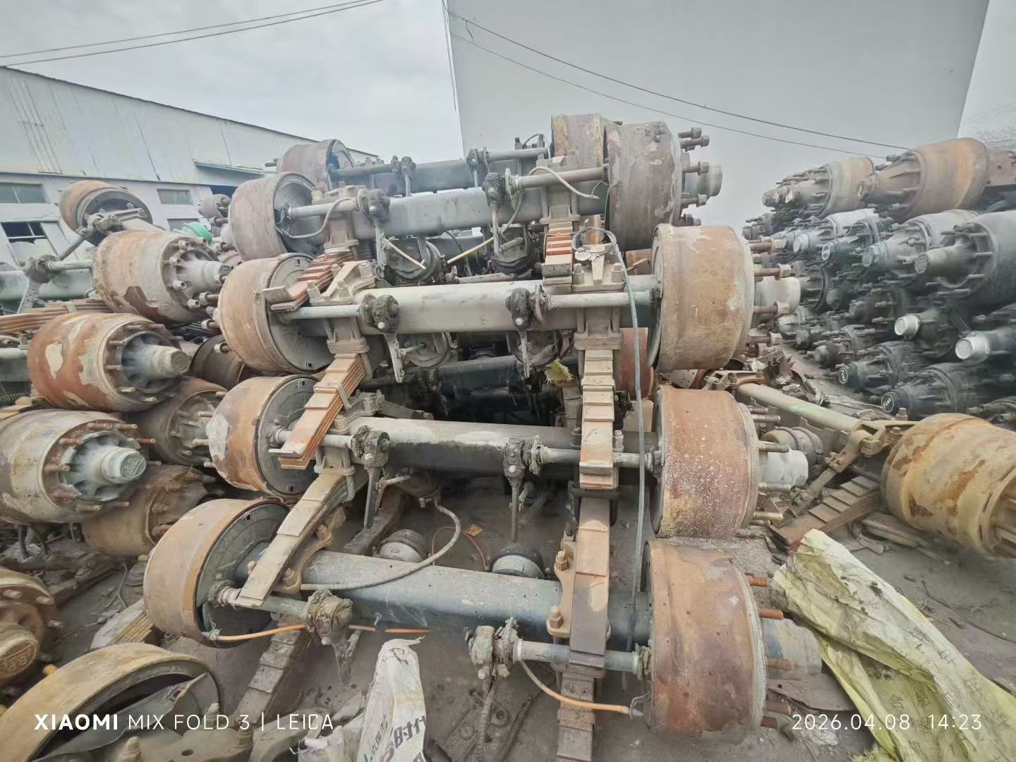 Used Car Parts, Trailer Axle Parts, Second-Hand Car Axles, Second-Hand Trailer Axles, Export