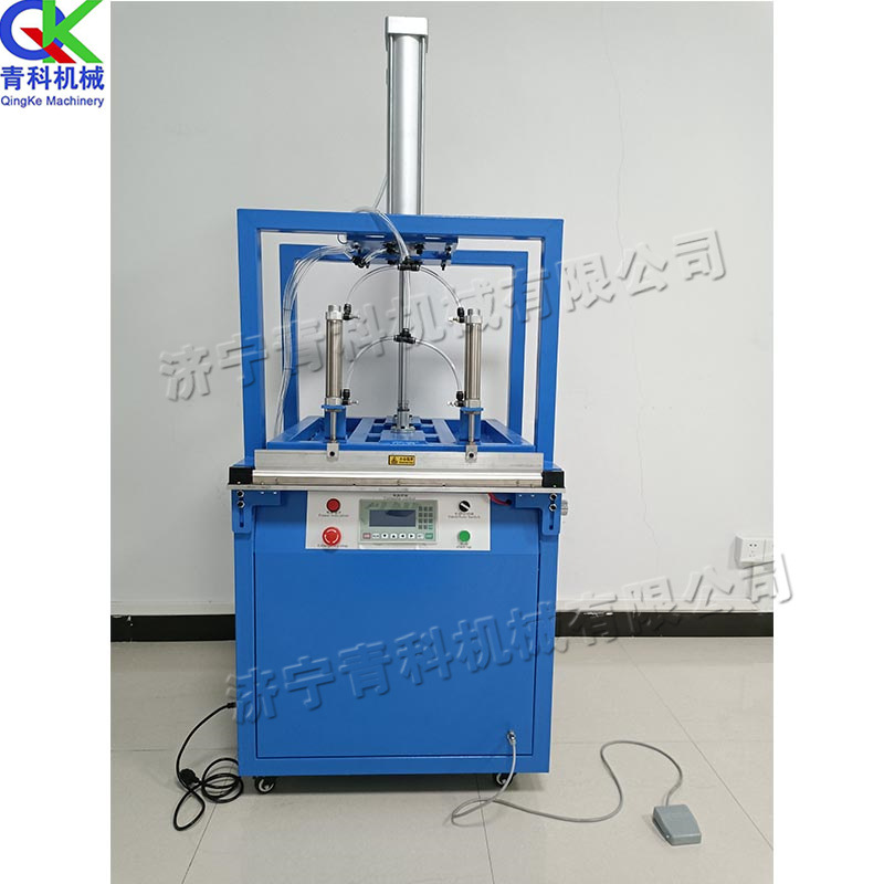 小型毛绒玩具压扁机乳胶枕头海绵抱枕自动压缩机下压式真空压缩机