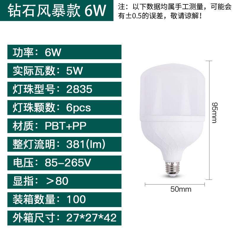 상수 전류 다이아몬드 6W 강조 표시