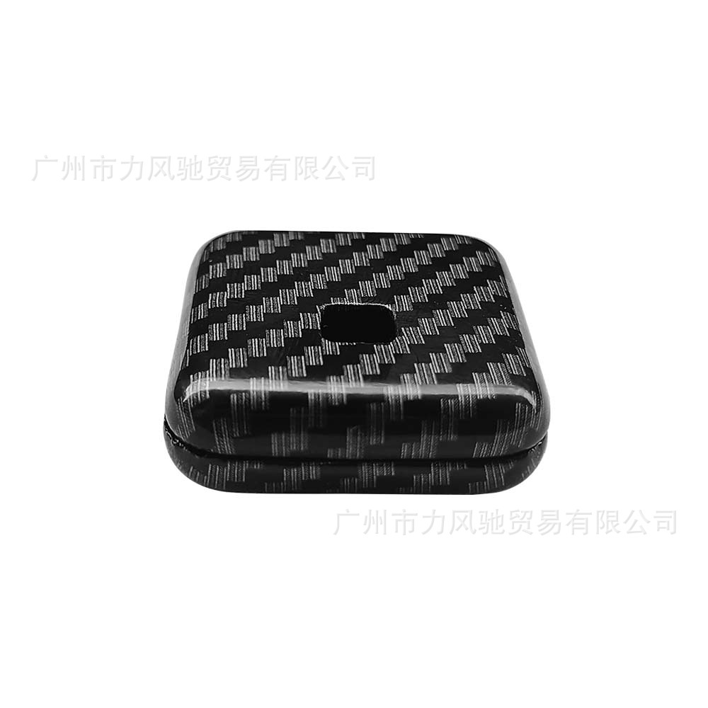Adecuado para Harley 883 1200 músculo duro XLX48 XL72 caja lateral cubierta de llave cubierta de fibra de carbono