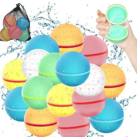 Bola de agua de silicona explosiva hebilla waterpolo waterpolo magnético waterpolo magnético waterpolo al aire libre