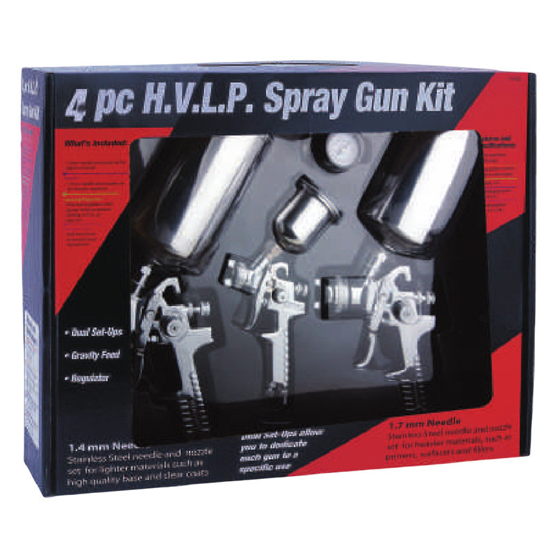 Pistola de pulverización neumática de alta atomización, botella de pulverización de pintura de látex, caja de herramientas de pulverización, juego de pistolas de pulverización de pintura para muebles y automóviles image 9