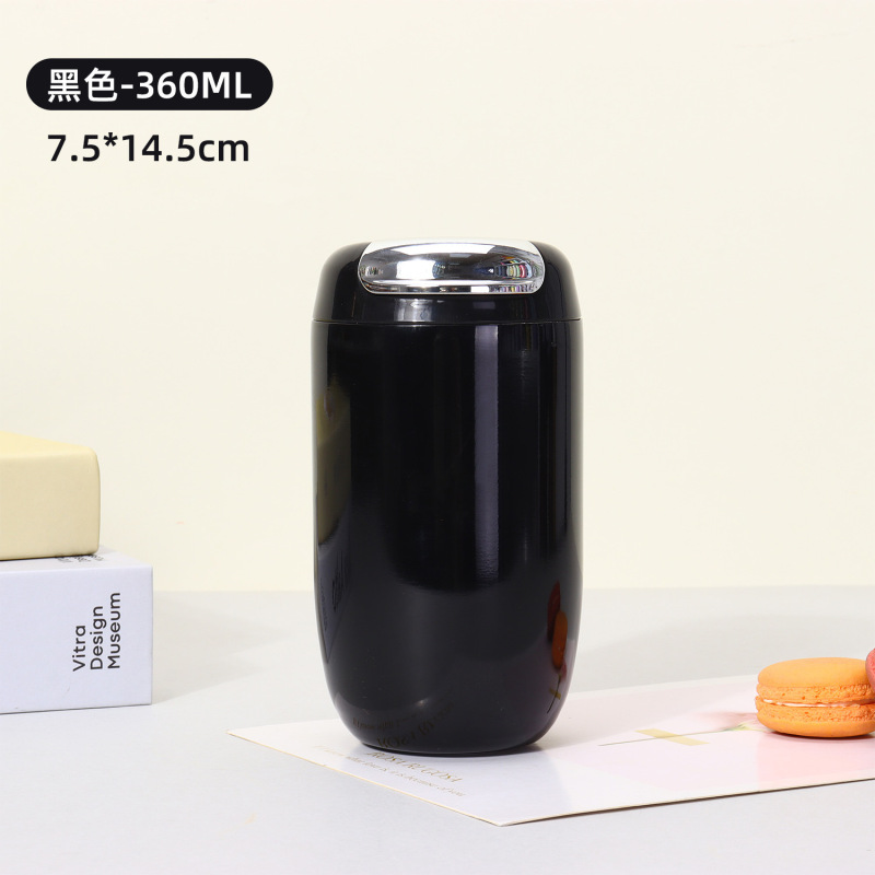 新款复古316不锈钢咖啡杯高颜值刻字logo保温杯水杯子轻奢礼品杯|undefined