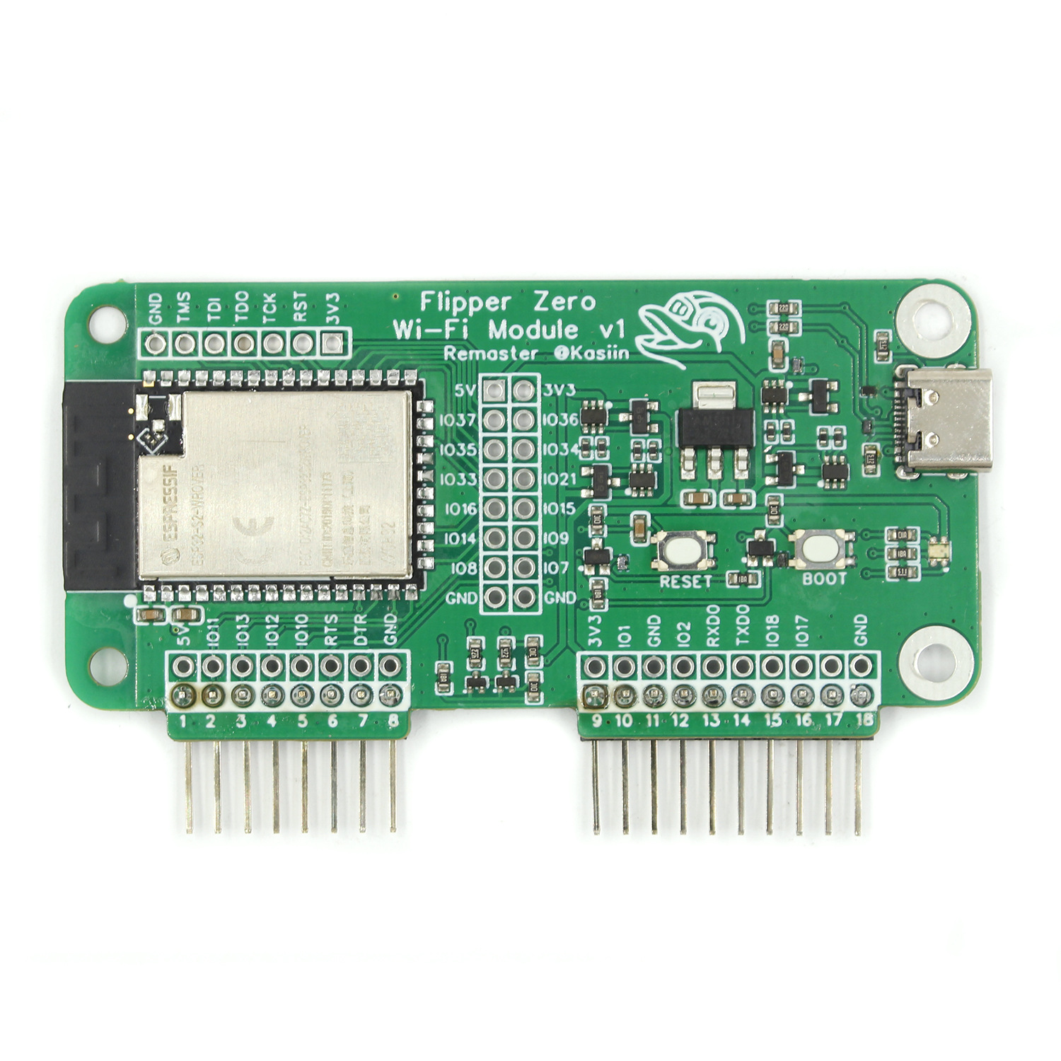 フリッパーゼロ 3 in-1 WiFi マルチボード NRF24+ESP32+高利得