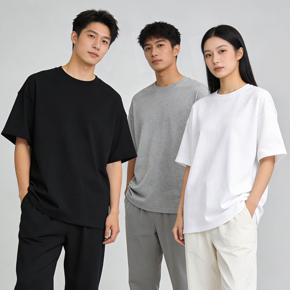 Summer pure cotton white t cultural advertising shirt printing short sleeve round neck T-shirt custom logo work clothes class uniform small batch