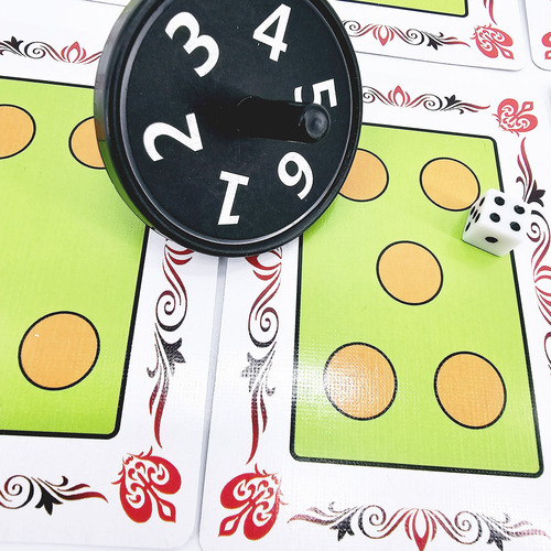 G0523 Gyro Prophecy with Identification Card King Magic Magic Props Manufacturer Wholesale Children's Toys