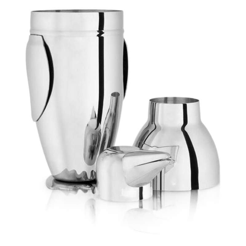 Acero inoxidable creativo pingüino Shaker mano agitador 500ml coctelera