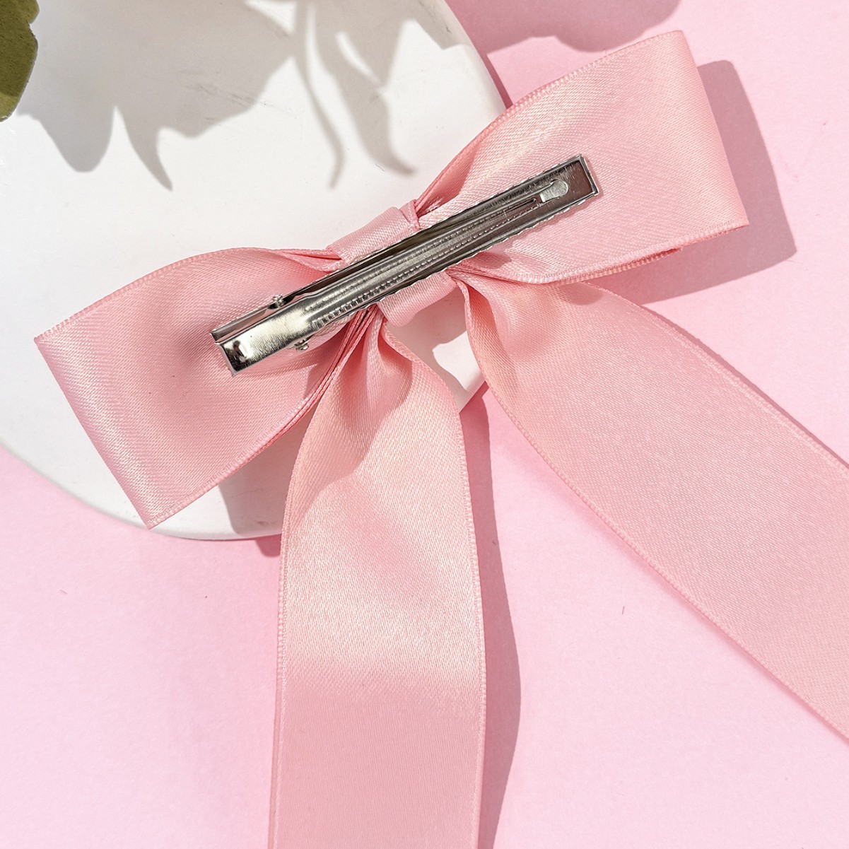 Bow Knot Pattern Princess Sweet Women's Bow Knot Ribbon Hair Clip
