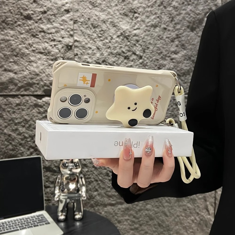 波点英語新アップル16promax携帯ケース15適用IP13四角穴開きロープケースxsmax|undefined