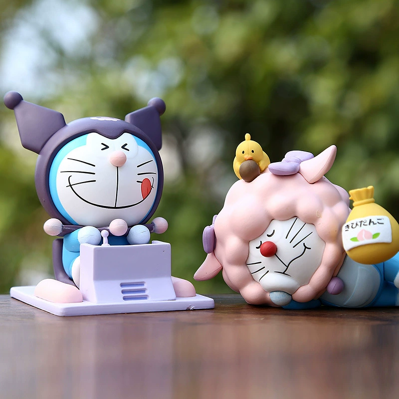 Новая трендовая игрушка Q-версия анимационной серии Dingdang Cat COSkt, фигурка, милое настольное украшение, сувенир-подарок