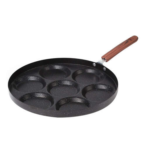Cross-border hot sales Egg Pan Egg Cooker Flat Pan Non-stick Pan Breakfast Pan Universal for Gas Stove and Electric Stove