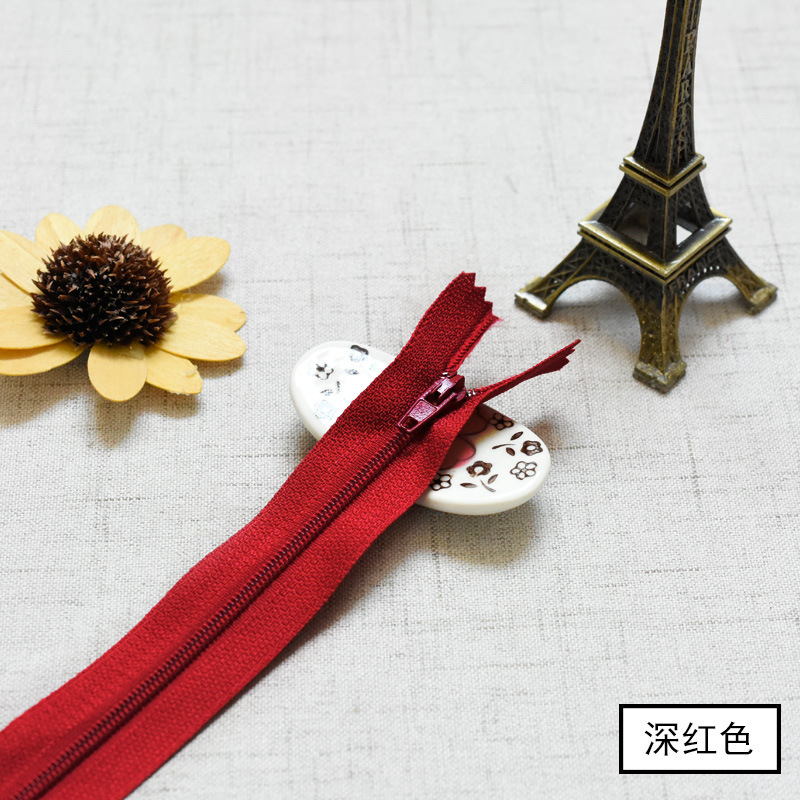 25cm No.3 ジッパー ナイロン ジッパー ヘッド パンツ クローズドテール ハンドメイド DIY ジッパー 衣類付属品 ジッパー|undefined