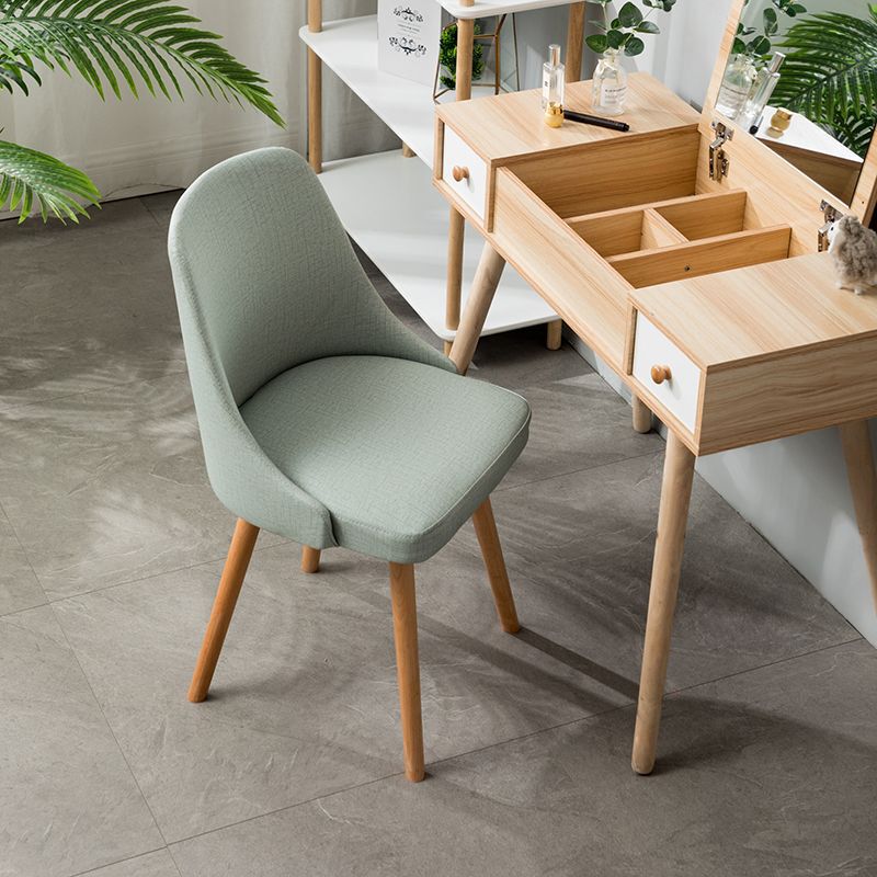 Solid Wood Light Luxury Dining Chair for Home, Italian Restaurant, Hotel, Leather Backrest Stool, Modern Mahjong Chair, Nordic Dining Table Chair