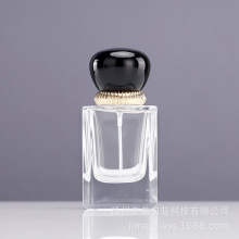 现货批发玻璃瓶30ml厚底香水瓶子50ml100ml透明玻璃空瓶化妆品瓶