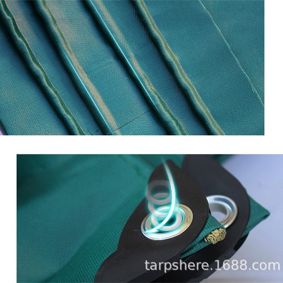 绿色加厚PVC涂塑篷布 卡车泳池货场防雨盖布 阻燃遮阳布三防油布