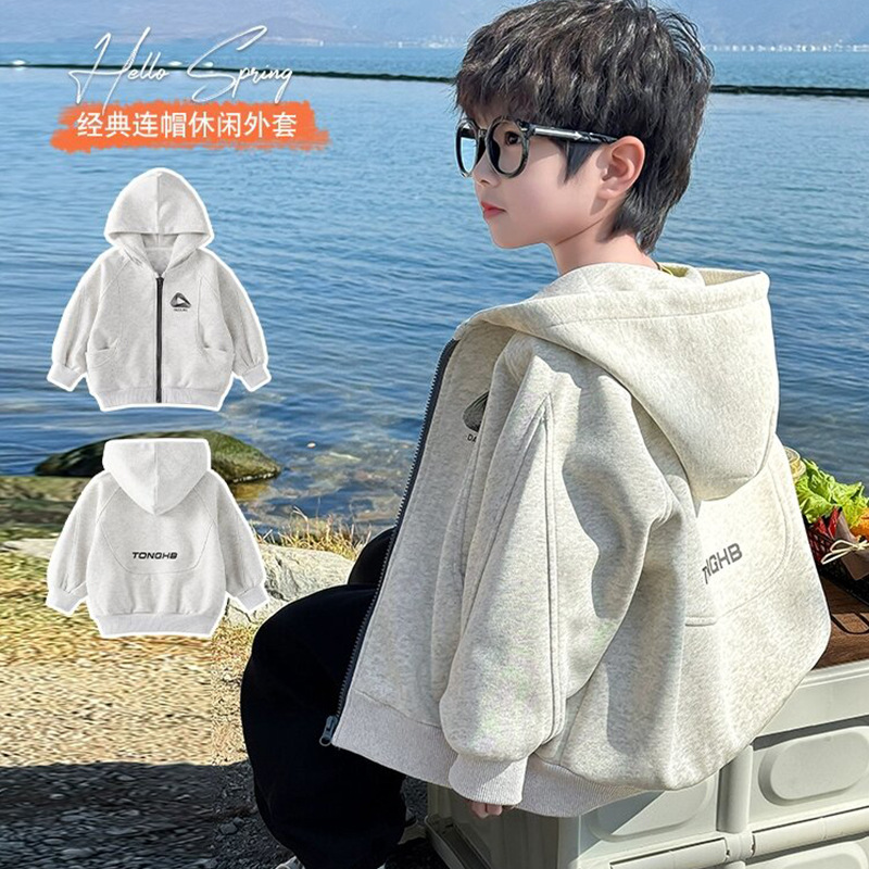 Children's autumn cotton hoody for men and women