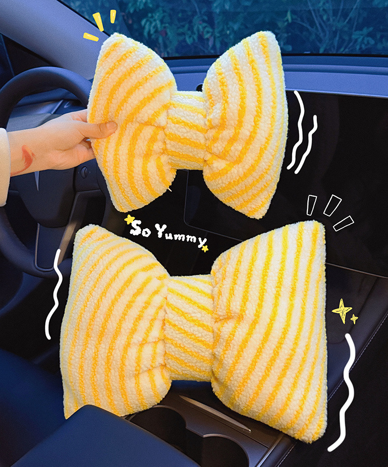 Car Lumbar Support for Driving, Main Driver's Seat Lumbar Support, Lumbar Pillow, Car Backrest Cushion for Long Sitting