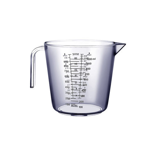 Household measuring cup transparent with scale large-capacity baking scale cup milk tea measuring tool heat-resistant cup generation