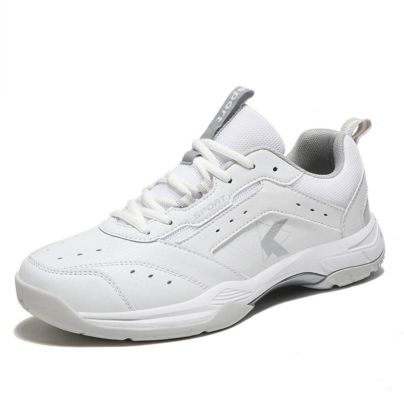 Zapatos deportivos transfronterizos suministro transfronterizo zapatos de carrera zapatos profesionales de bádminton zapatos de pareja de malla transpirables un cabello