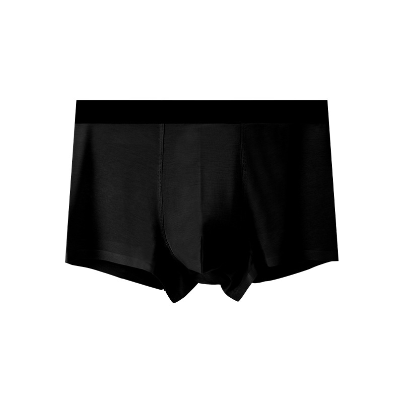 Ropa interior modal para hombre verano 7A antibacteriano transpirable cómodo y sin costuras calzoncillos boxer de gran tamaño de color sólido cabeza al por mayor