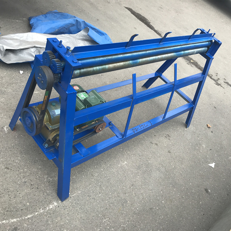 电动卷板机卷圆机白铁皮电动滚圆机卷管机电动小型卷筒机简易卷圆