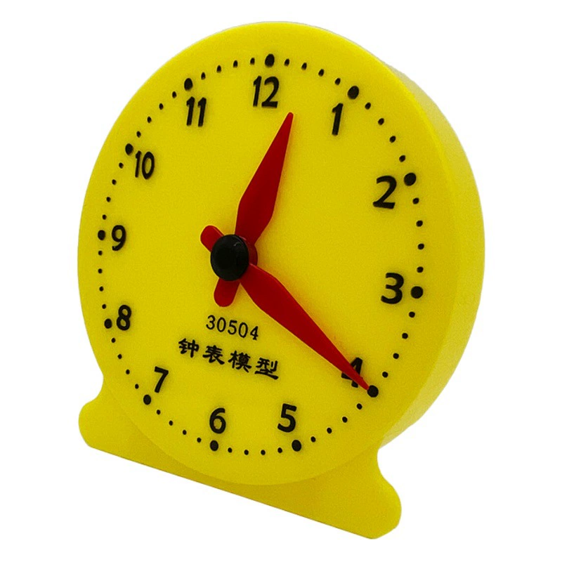 30504 двухконтактная модель часов 12-часовой логотип, понимание часов инструменты для обучения математике модель часов двухконтактная поверхность часов