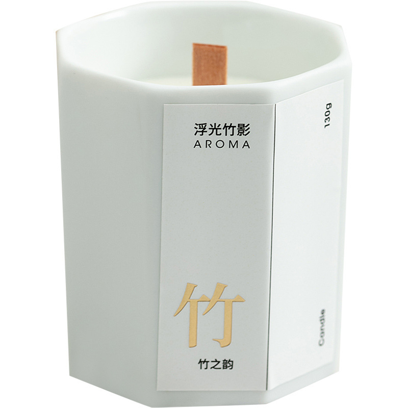 Ins estilo creativo aromaterapia hexagonal vela romántica Regalo de Cumpleaños mano regalo decoración DIY fragancia vela