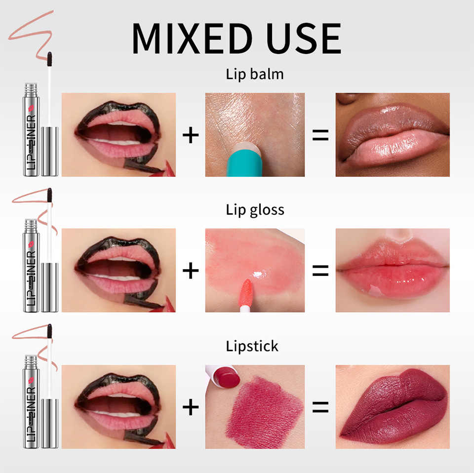 lakerain tear lip liner pen is not prone to smudging and coloring lip liner pen undefined