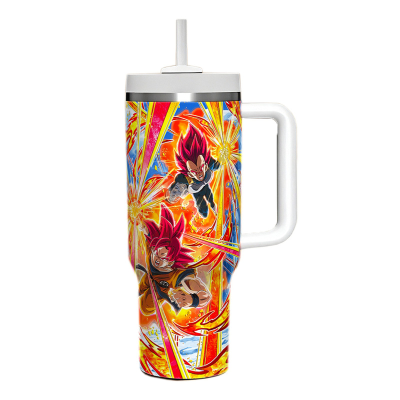 クロスボーダー Amazon 40oz ドラゴンボール ドラゴンパール カーカップ ステンレス製 アイスバーカップ タンブラー|undefined