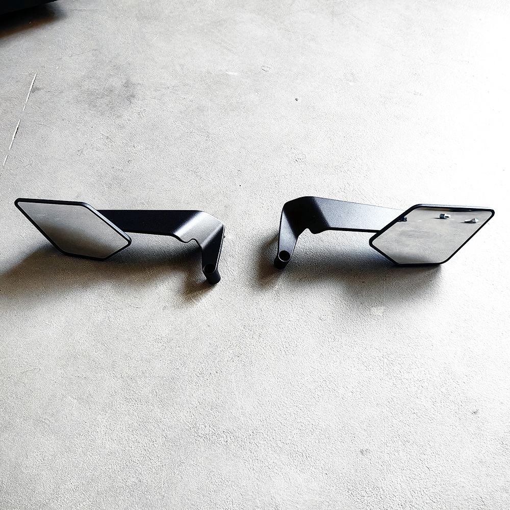 Moxin Motorcycle Rearview Mirror Modified with Wind Wing Mirrors, Suitable for Ktm, Electric Vehicles, and General-Purpose Folding Mirrors