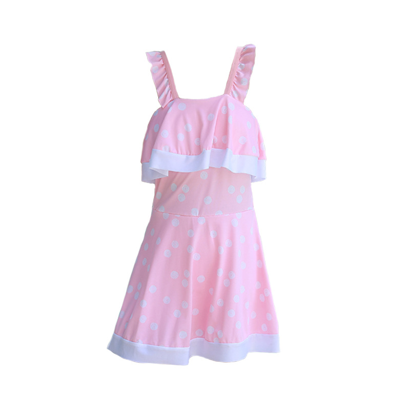 Vestido de princesa para niñas, traje de baño, nuevo vestido de una pieza para niños grandes, conservador, chica gorda, lindo traje de baño con protección solar