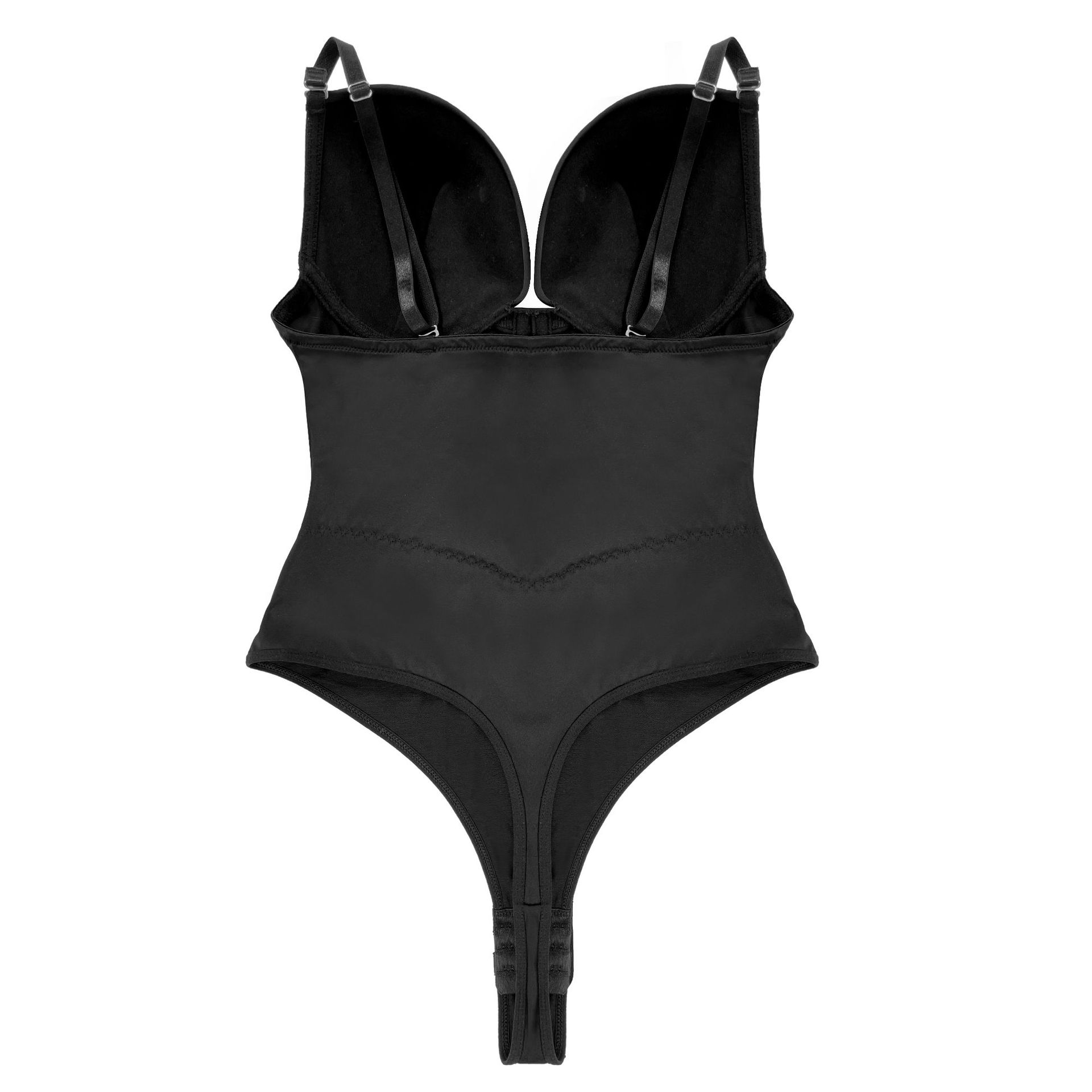 Correa europea y americana de una pieza de ropa interior corsé del vientre corsé sin respaldo que forma el cuerpo que forma el sujetador medias Shaper