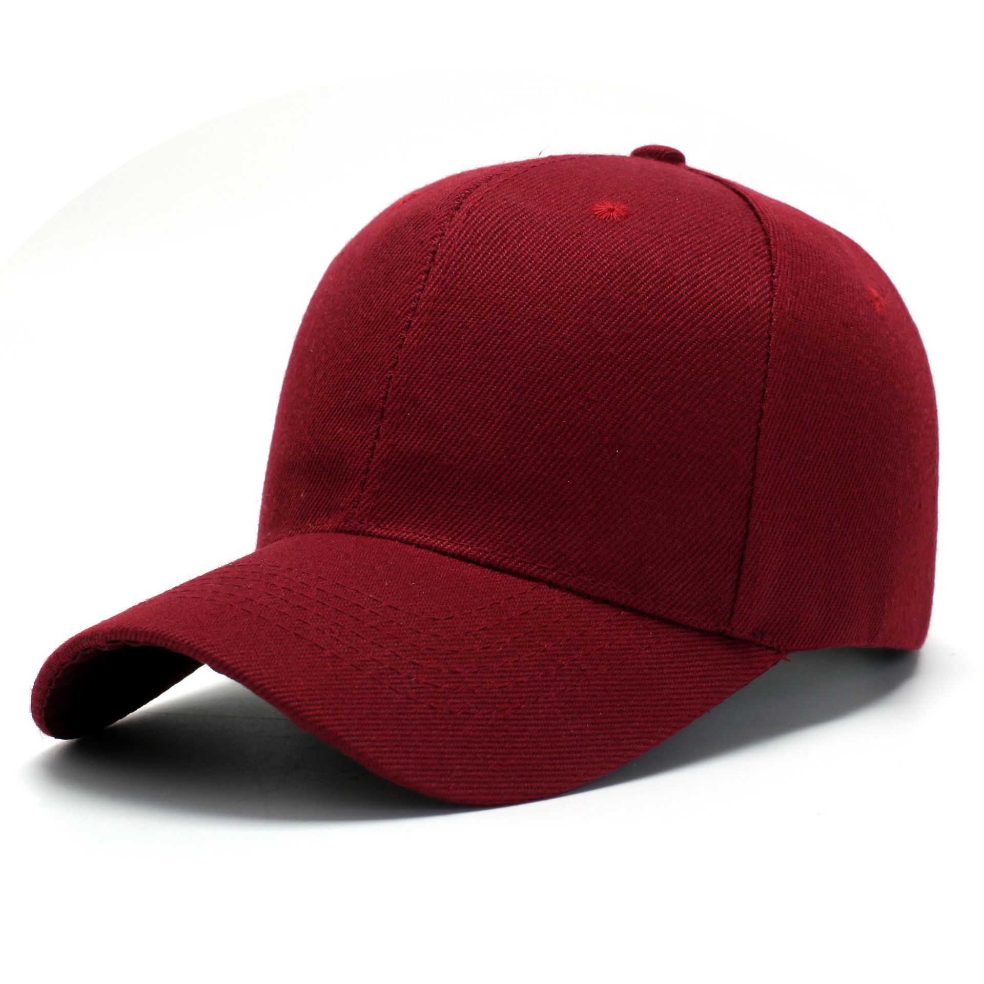 Gorra de béisbol unisex lisa image 8