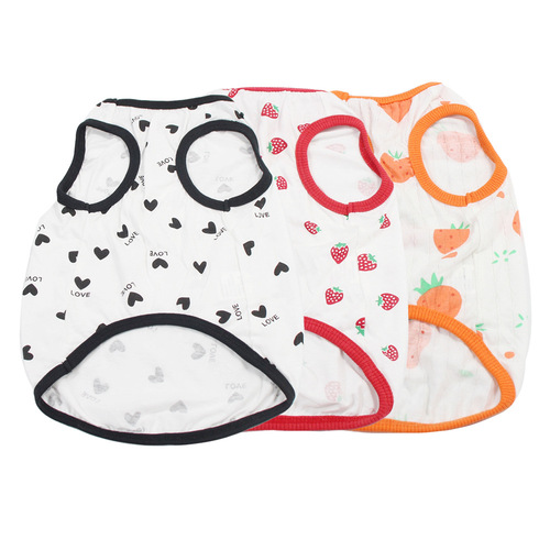 Pet it Thin Pet Vest Anti-Shedding Dog Clothes Large Dog Teddy Cat Corgi French Bulldog Clothing Wholesale