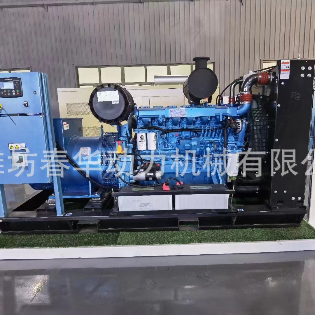潍柴300KW柴油发电机组WPG375B8  潍柴高原用柴油发电机